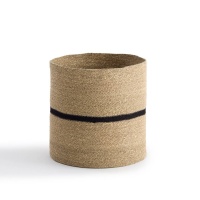 Корзина Плетеная 40 x 40 см Saski единый размер бежевый LA REDOUTE INTERIEURS  фото, kupilegko.ru